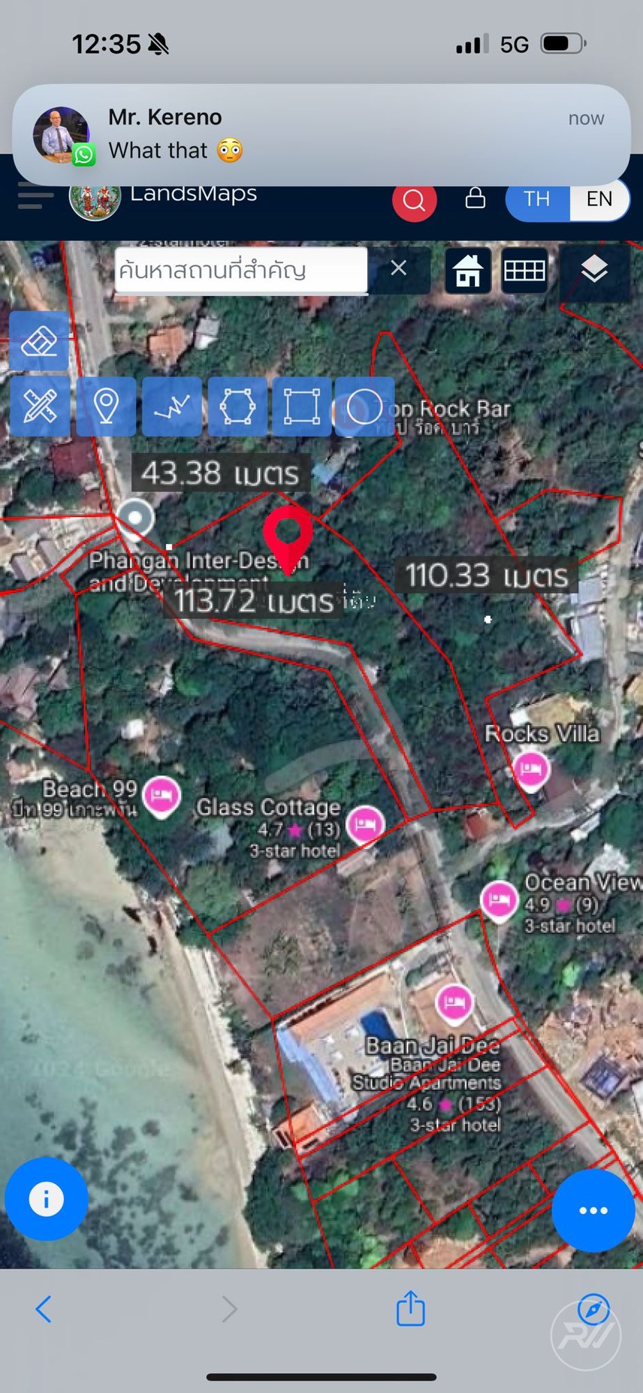 Land for Sale Nai Wok