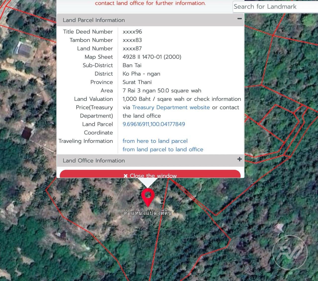 Land for Sale Khao Khao Haeng