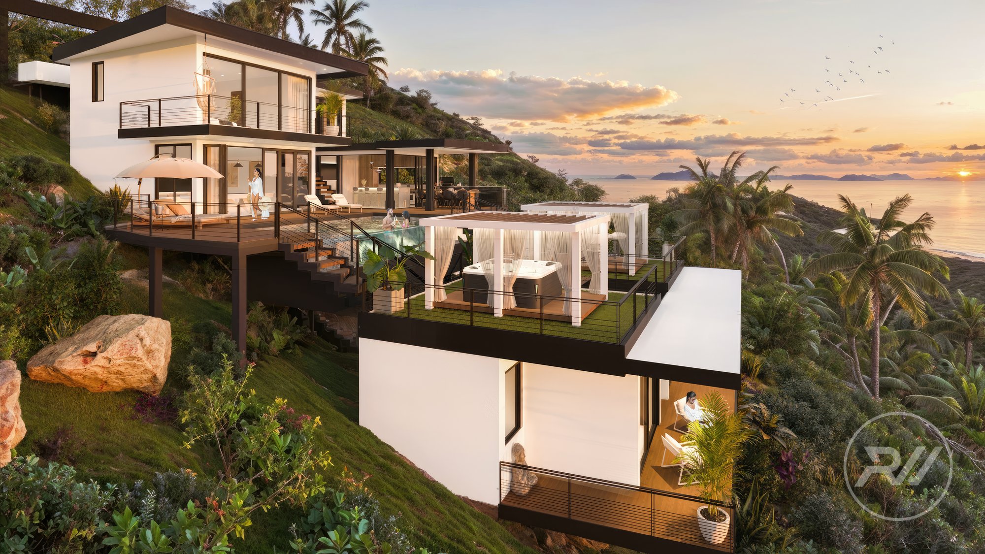 Ocean Dream House — 4-bedroom designer villa